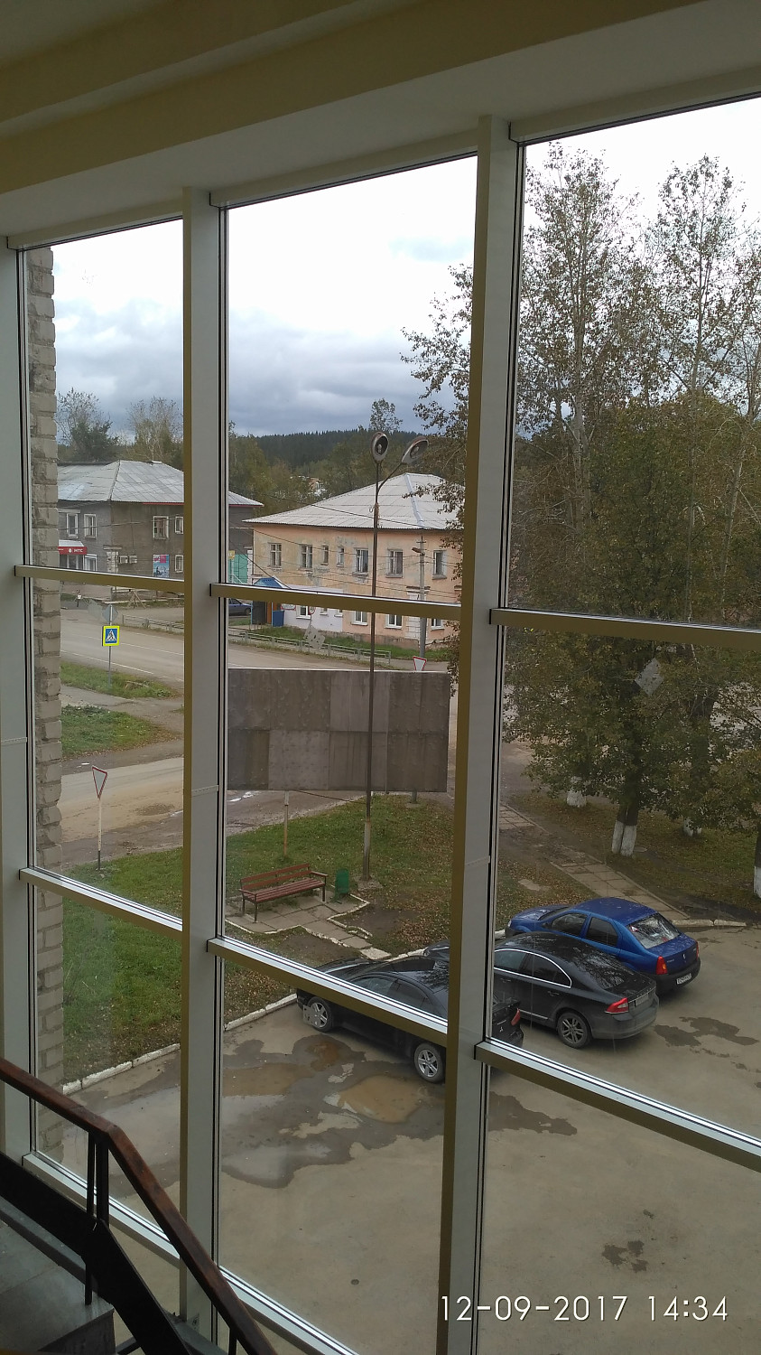 Тёплое фасадное остекление г Нижние Серги